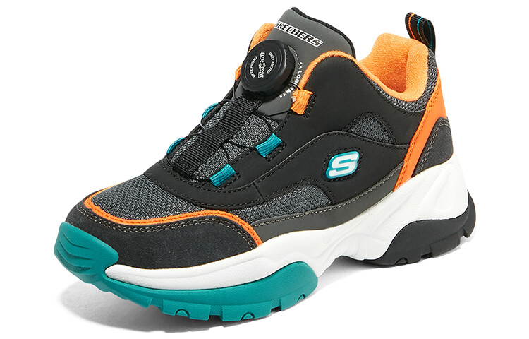 Кроссовки Skechers Kids Lifestyle Shoes GS Low-top Black Charcoal Gray, черный — фото 3