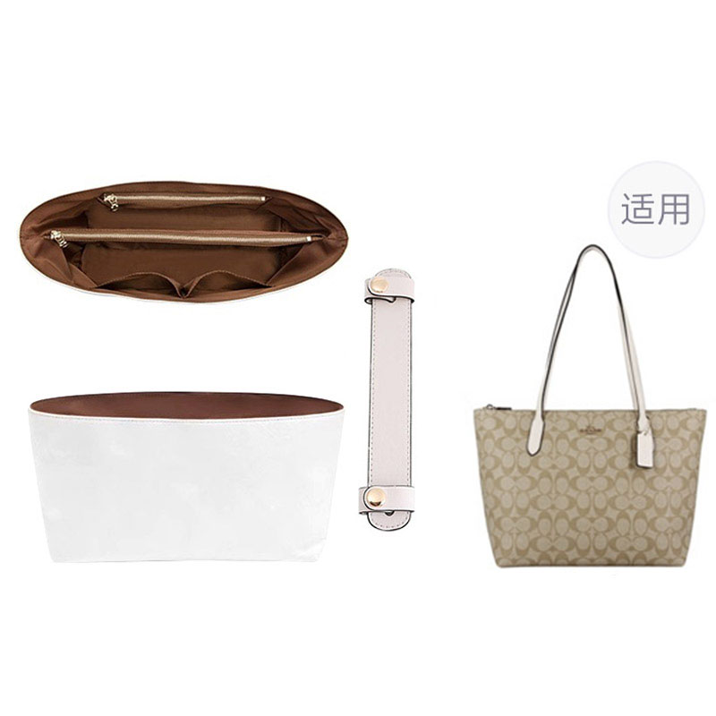 

Luxury Care Artisan Workshop Вкладыш для сумки, Ecru Zip30 Two-Piece Set[Super-Light Liner+Pressure-Relief Shoulder Strap Pad]