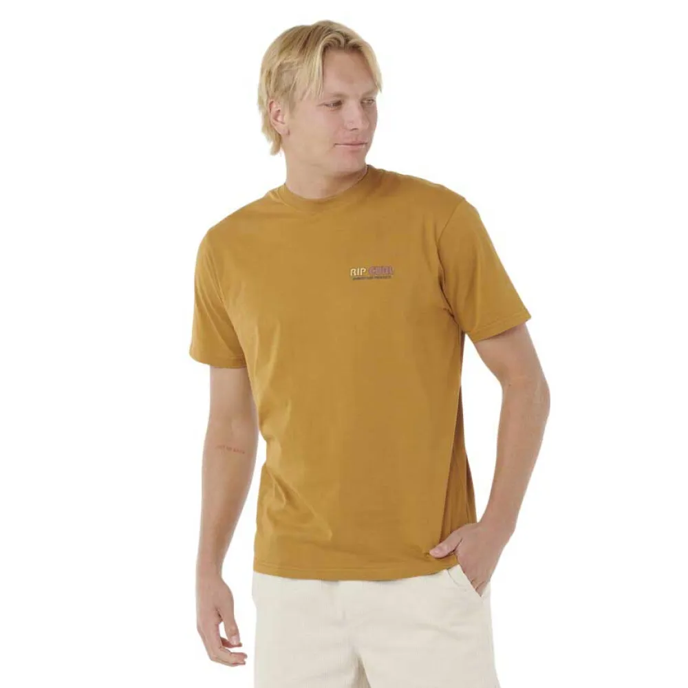 

Футболка с коротким рукавом Rip Curl Surf Revival Lined Up, оранжевый