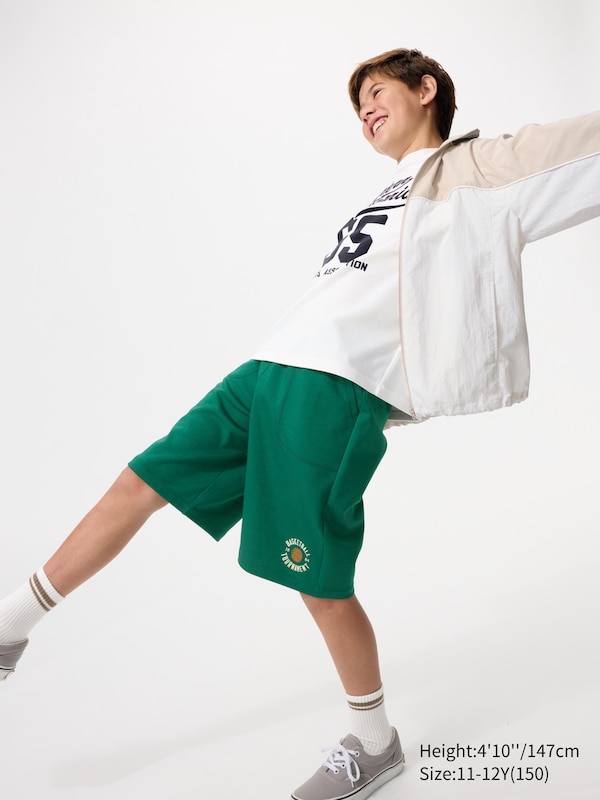 

Хлопковые шорты AIRism с принтом Uniqlo, 55 green