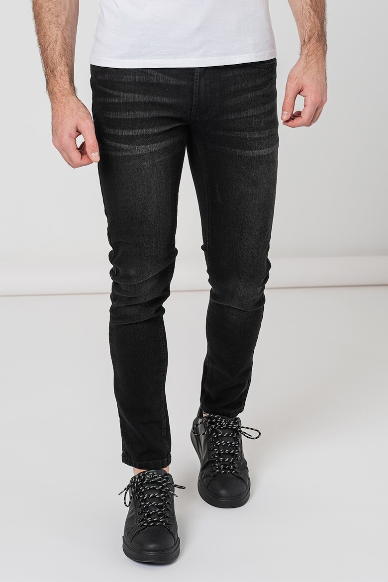 

Джинсы с потертым эффектом Denim Project, черный