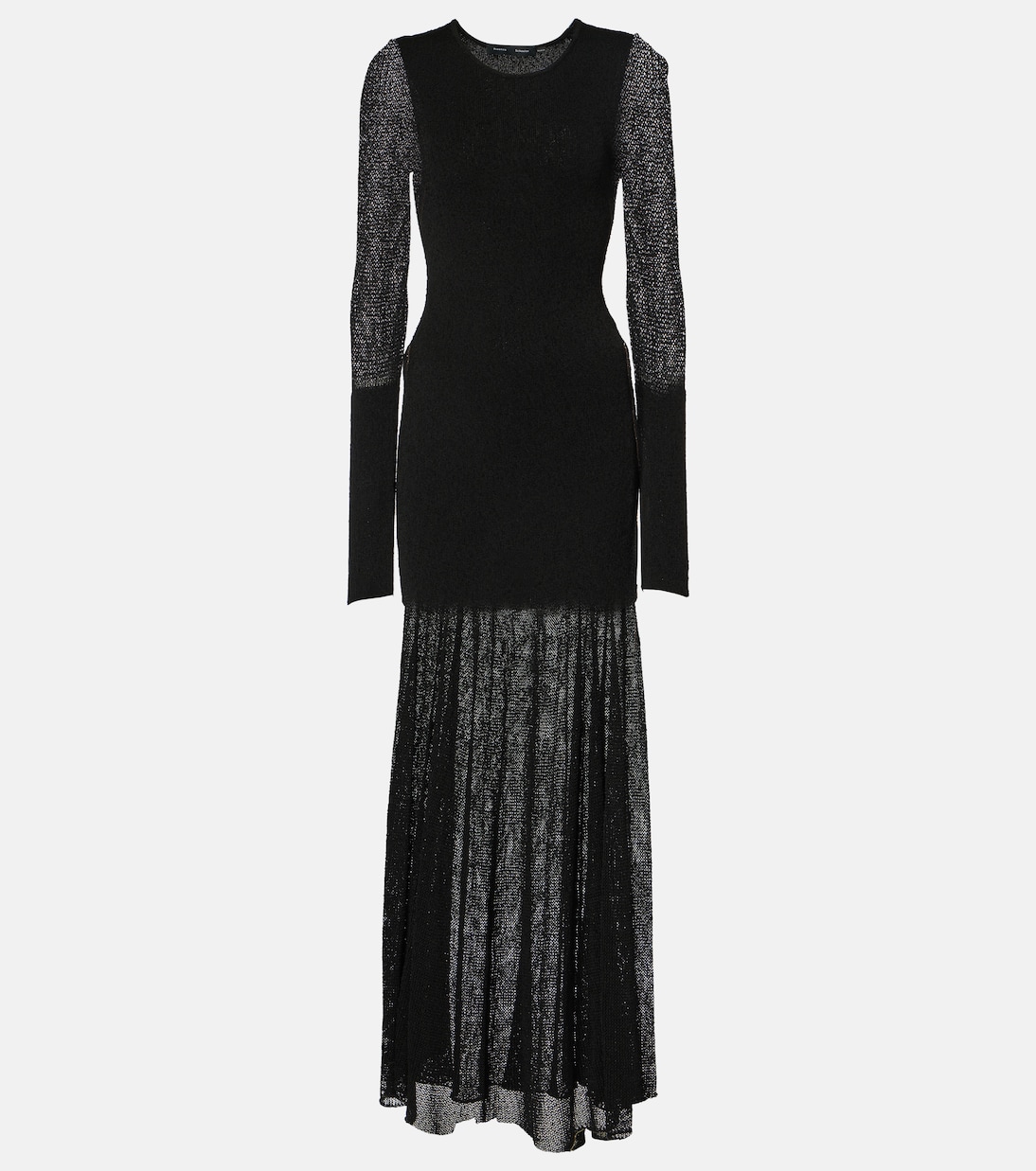 

Трикотажное макси-платье Анита Proenza Schouler, черный