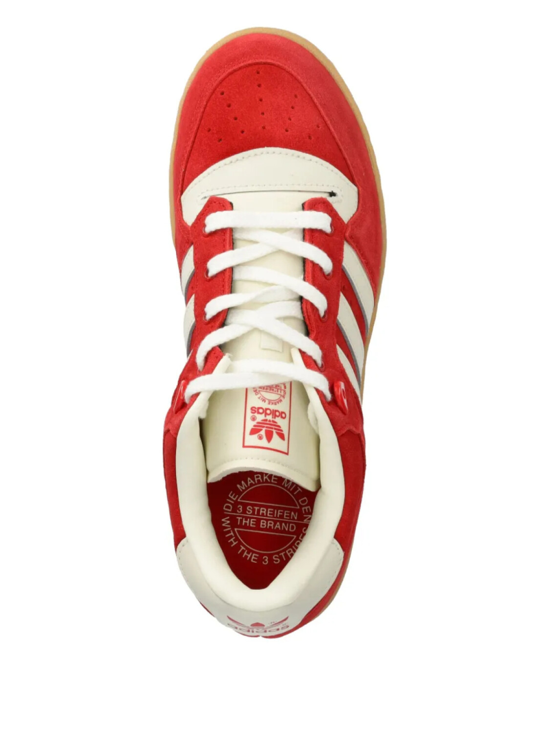 Кроссовки adidas Rivalry 86 Low, красный — фото 4