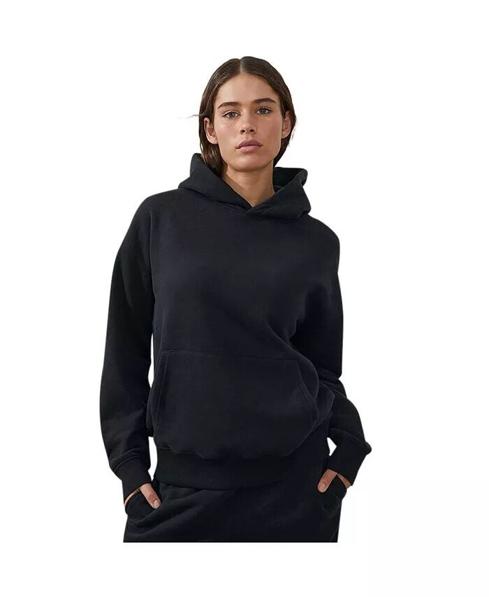 

Женская толстовка с капюшоном Plush Premium COTTON ON, черный