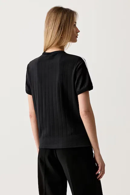 Футболка с коротким рукавом классическая Adidas Originals, черный — фото 3