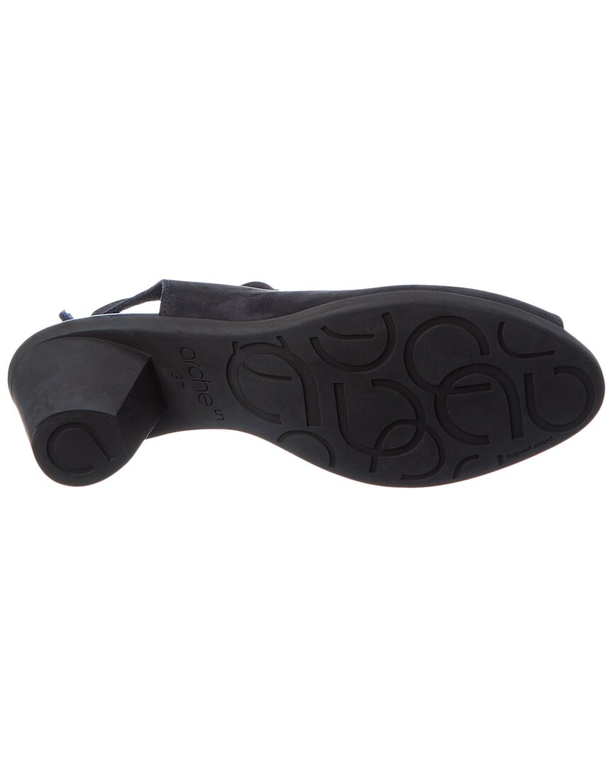 Arche Soexor Leather Sandal, синий — фото 4