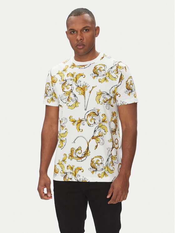 

Футболка обычного кроя 78GAH6S0 Versace Jeans Couture, белый