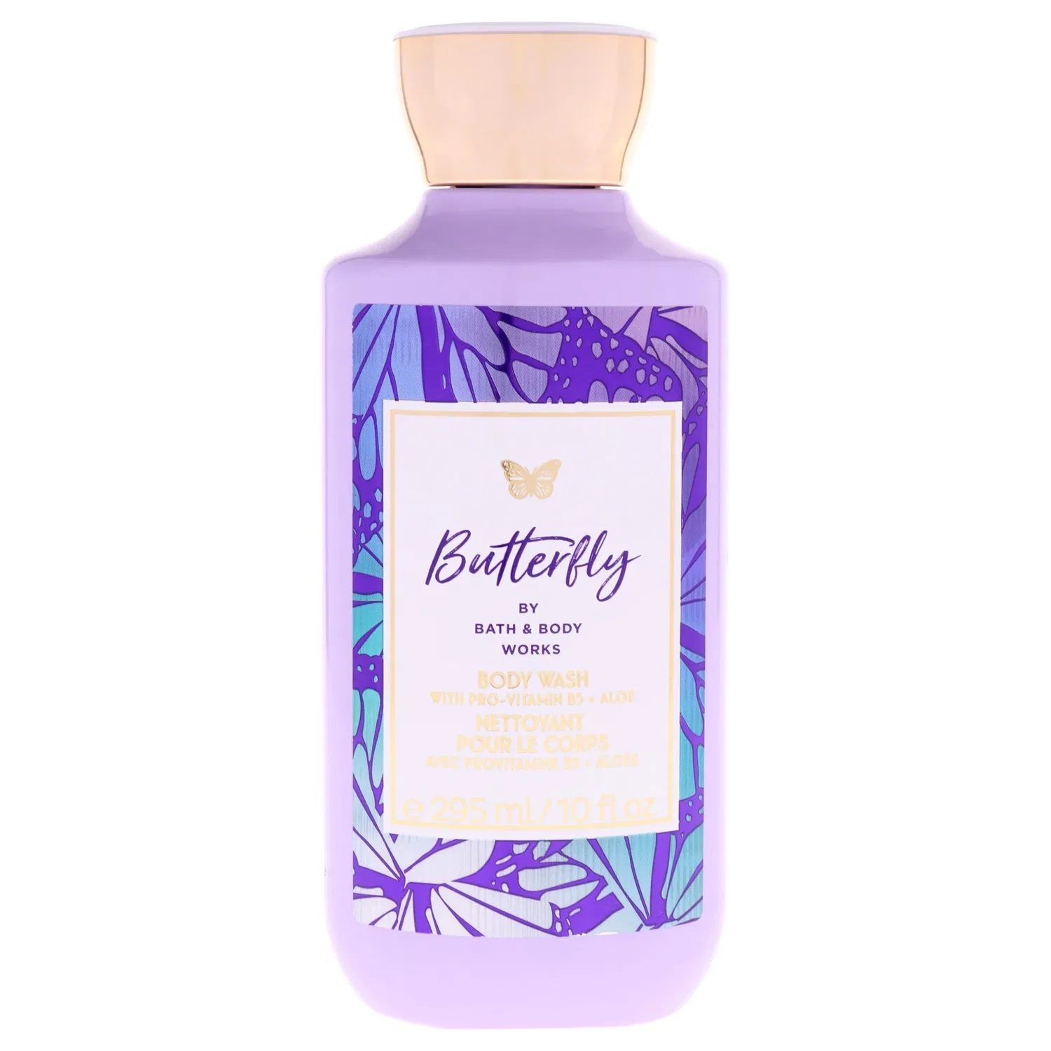 Гель для душа Butterfly от Bath and Body Works, унисекс, 283 мл, фиолетовый