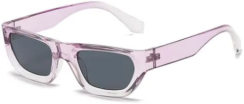 

Солнцезащитные очки «кошачий глаз» в стиле ретро 2026 года для женщин, с градиентным зеленым оттенком и защитой от УФ-излучения UV400 для мужчин MTZJH, Purple Gray