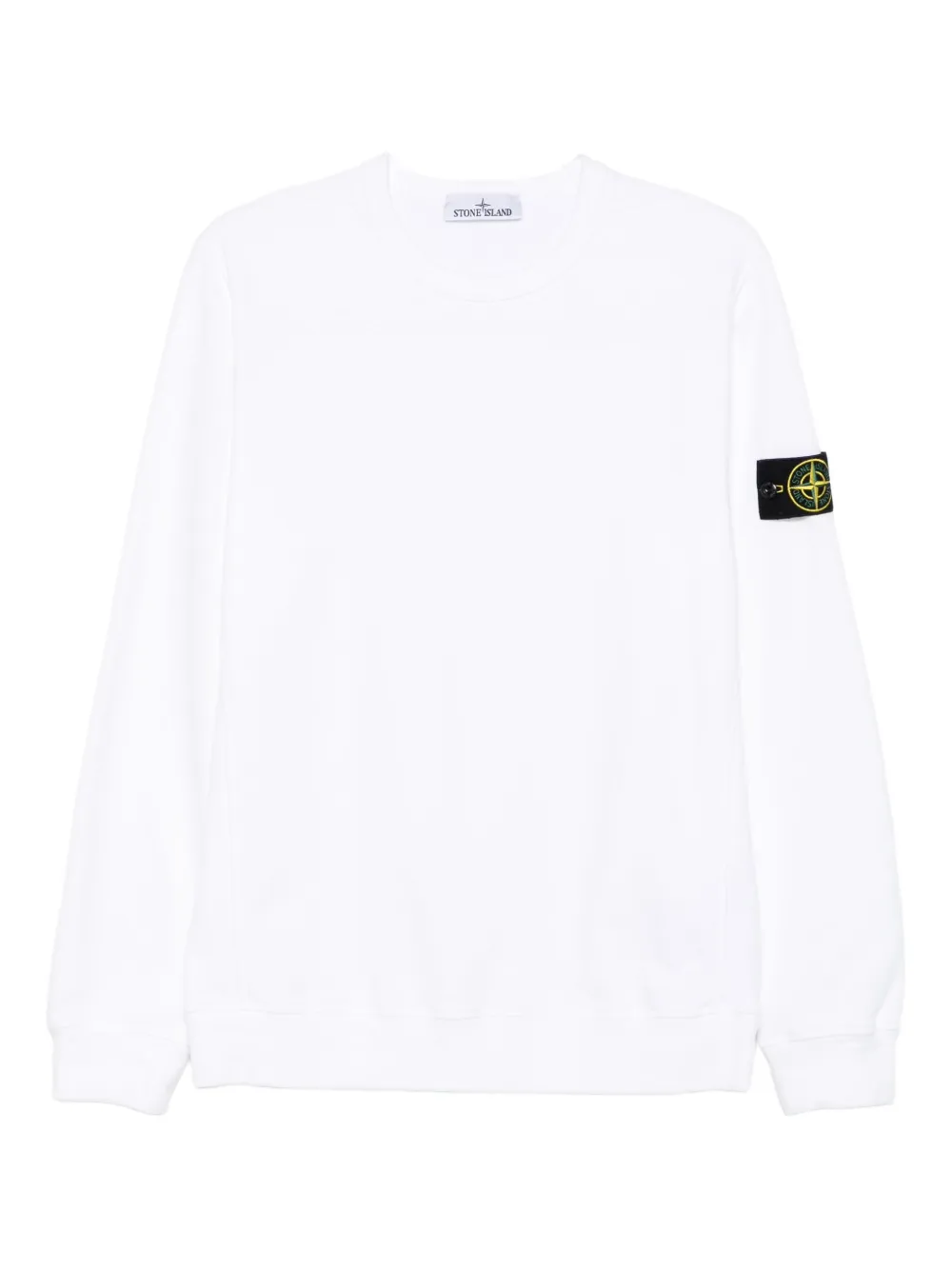 

Толстовка 6100028 с нашивкой-логотипом Stone Island, белый