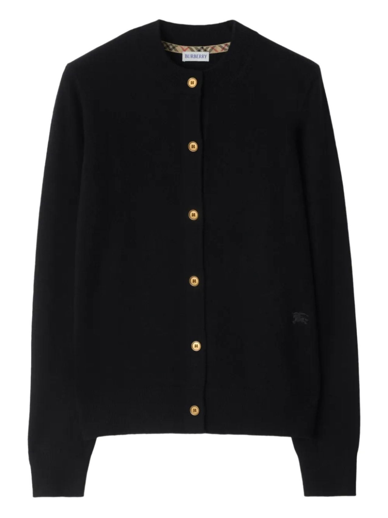 

Burberry кардиган с вышивкой EKD, черный