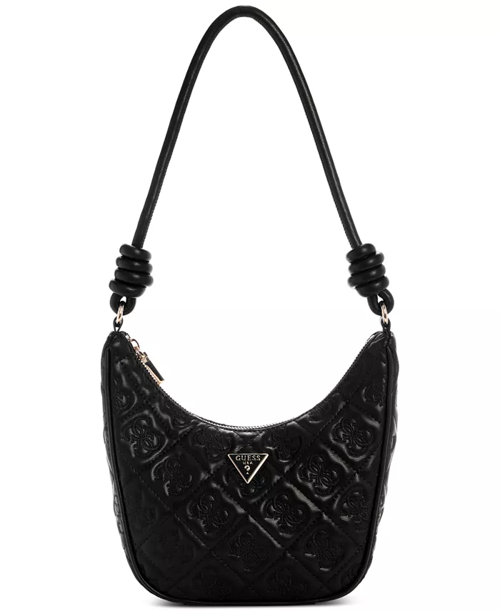 

Сумка через плечо Adelasia Top Zip Small GUESS, черный
