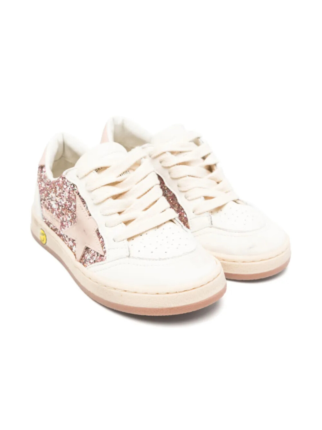

Golden Goose Kids кеды Ball Star, нейтральный