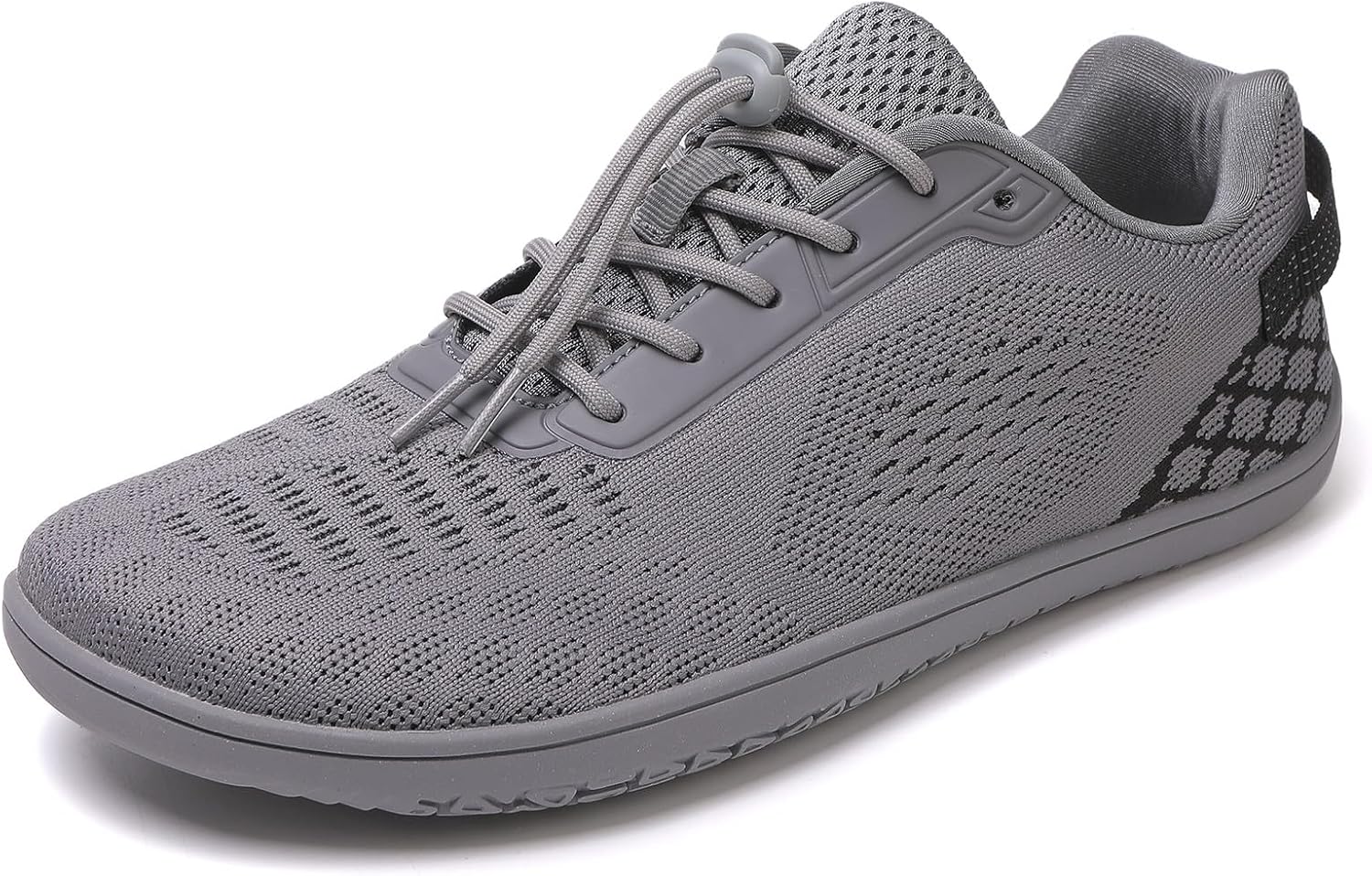 

Кроссовки RUMPRA для мужчин и женщин с широкой носочной частью, минималистичные босоножки, с нулевым перепадом, гибкие и легкие для ходьбы, темно-серый