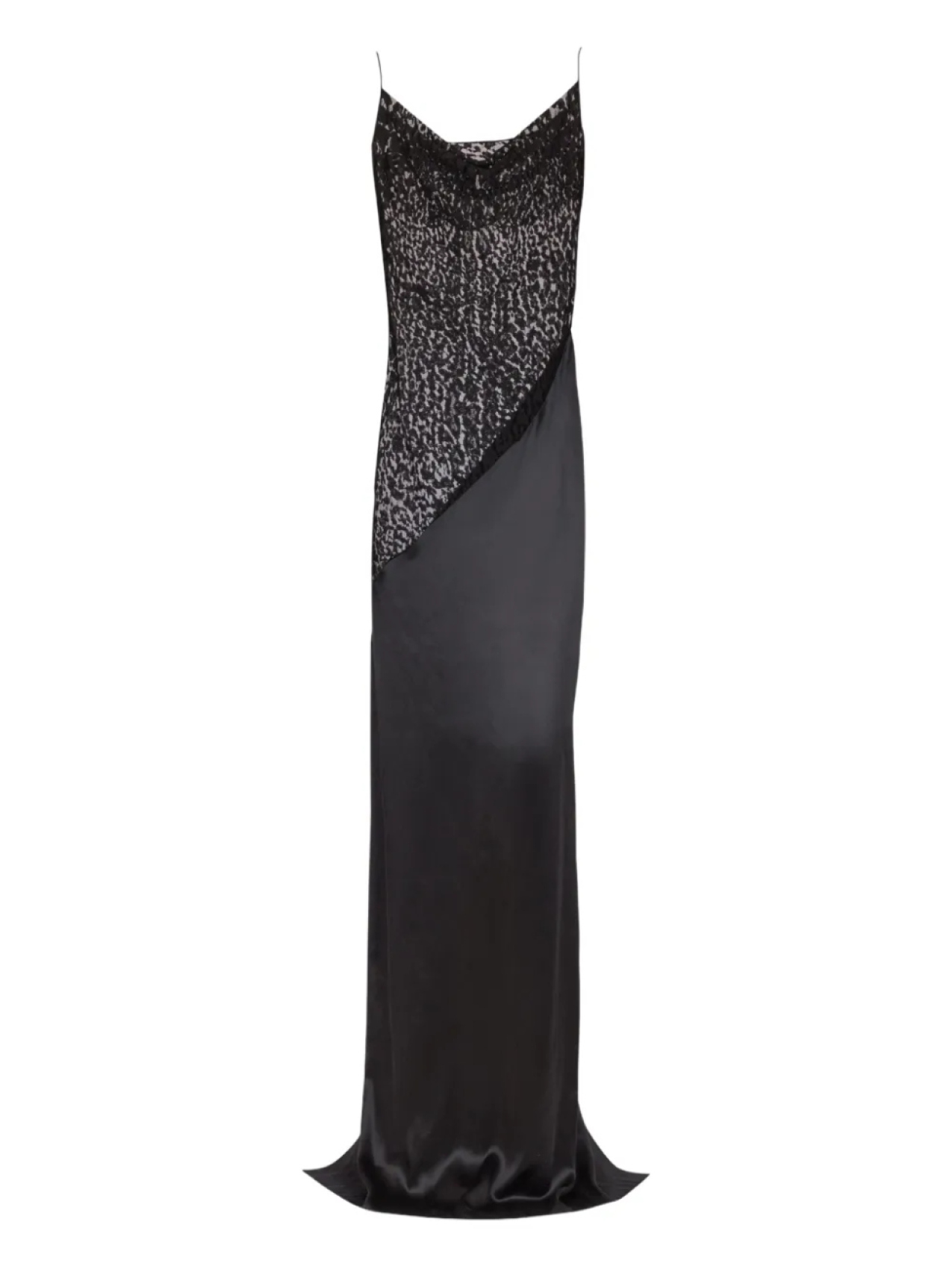 

Balmain платье с кружевом, черный