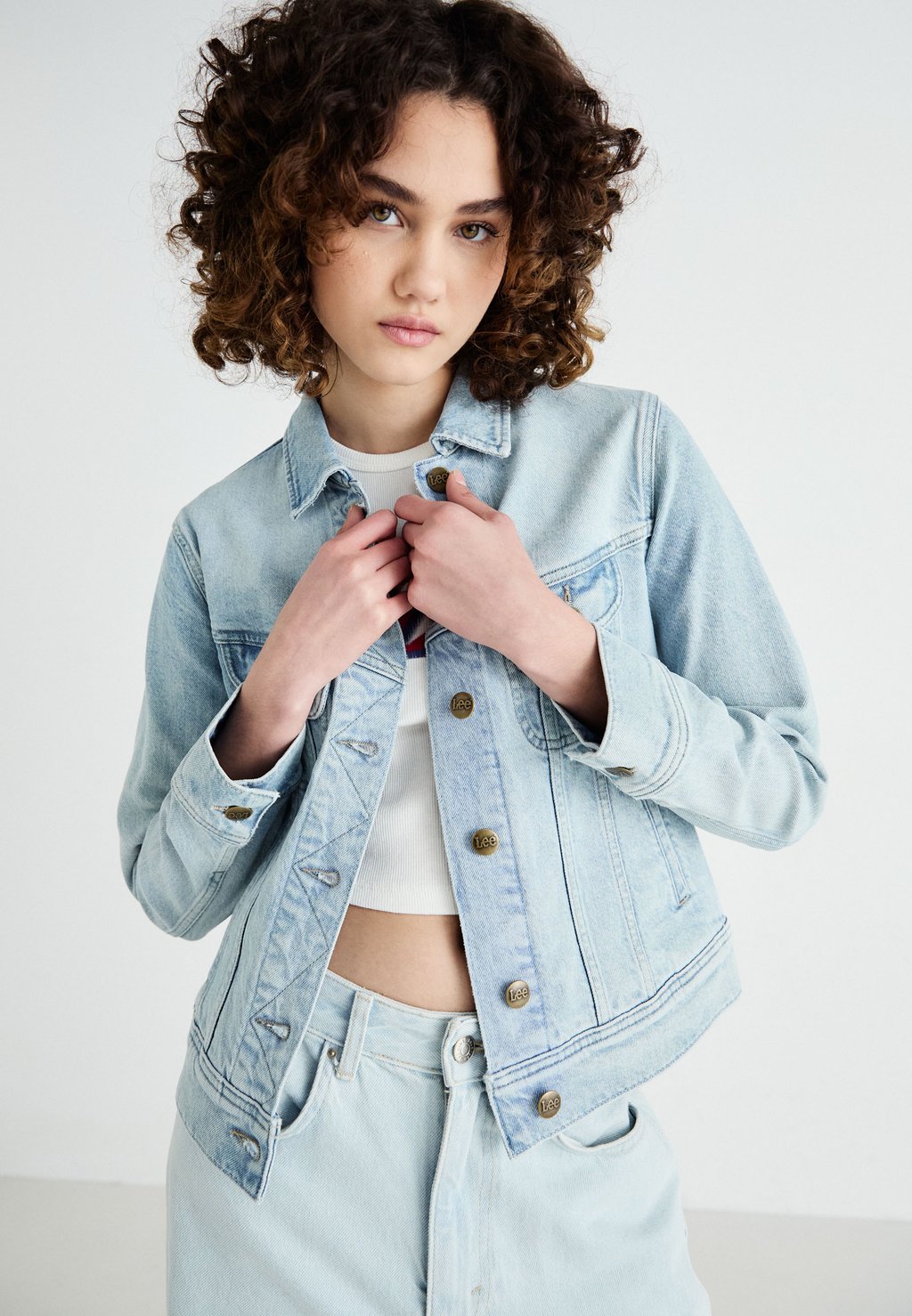 

Джинсовая куртка RIDER JACKET Lee, деним