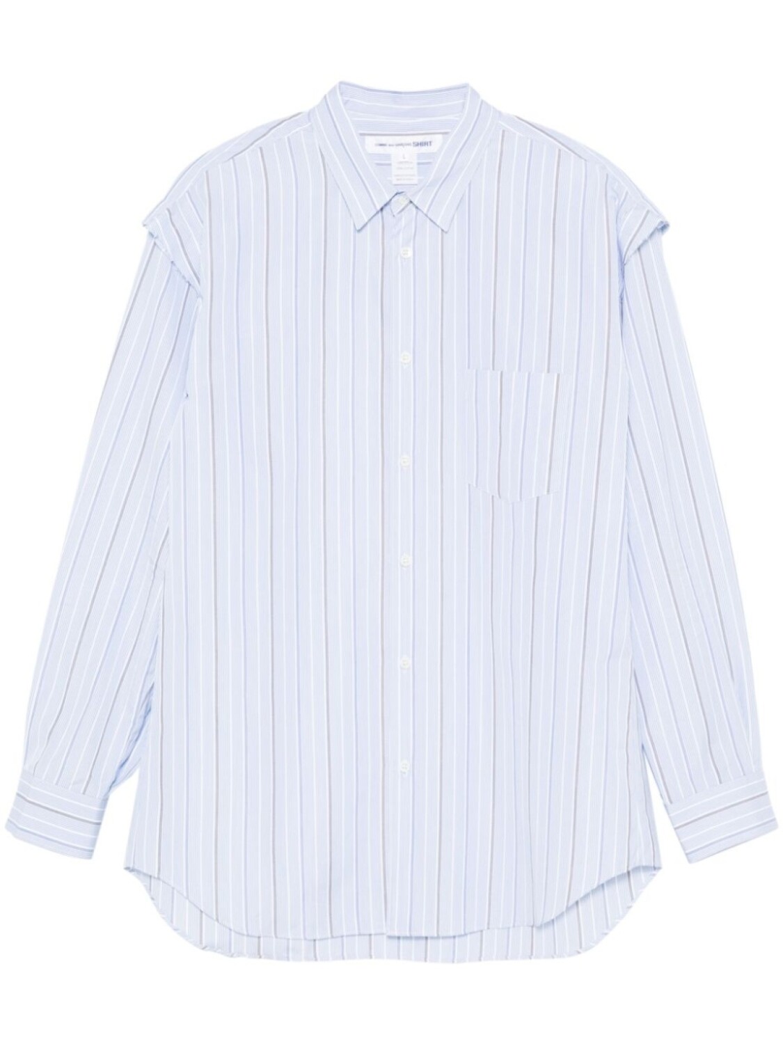 

Comme Des Garçons Shirt полосатая рубашка, синий