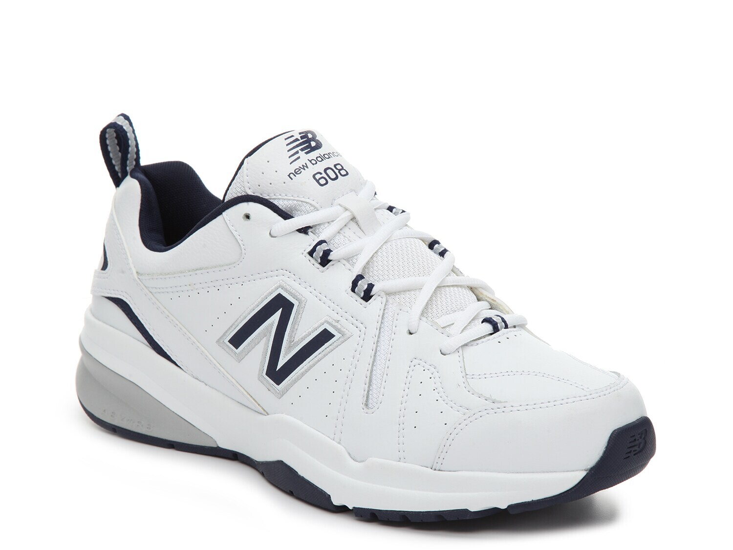 

Кроссовки мужские New Balance 608 V5, белый / темно-синий