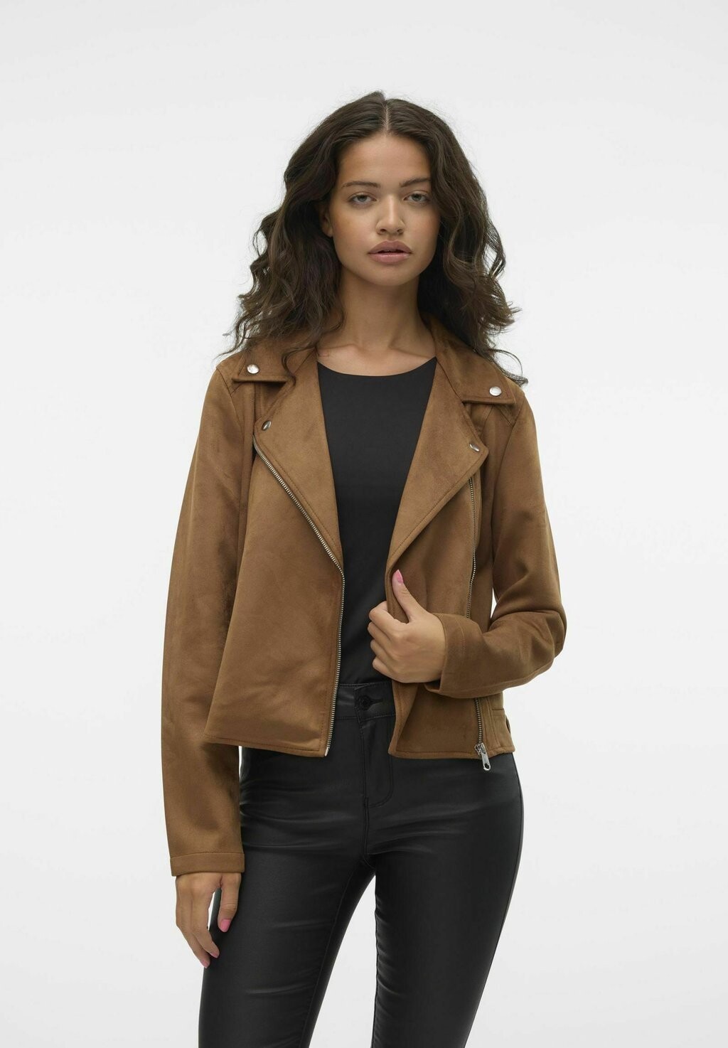 

Куртка из искусственной кожи VMJOSE Vero Moda, коричневый