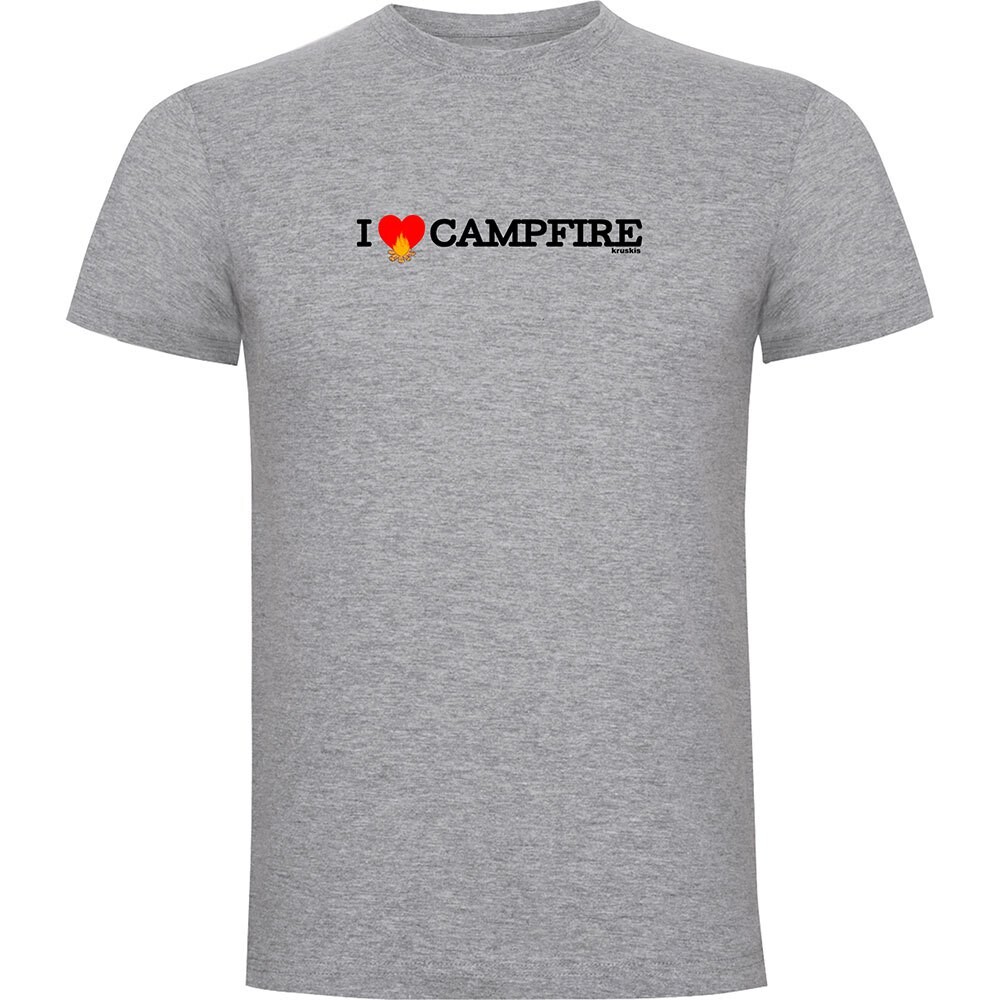 

Футболка Kruskis I Love Campfire, серый