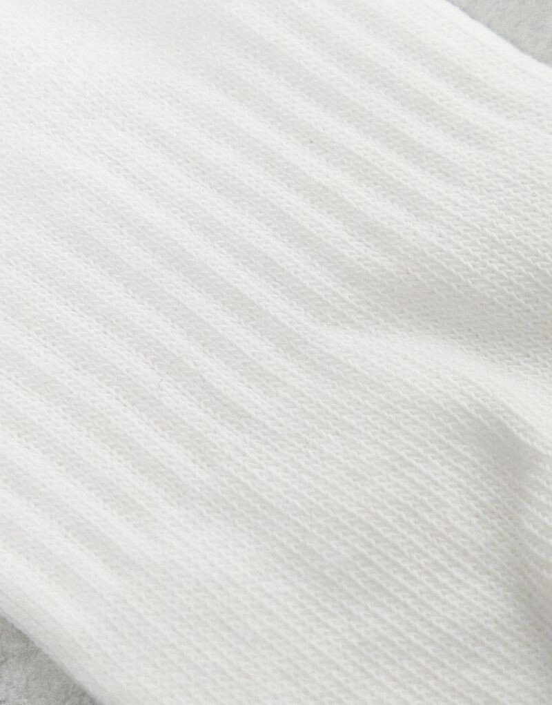 Nike — Everyday Lightweight — комплект из 3 пар светлых белых носков — фото 2