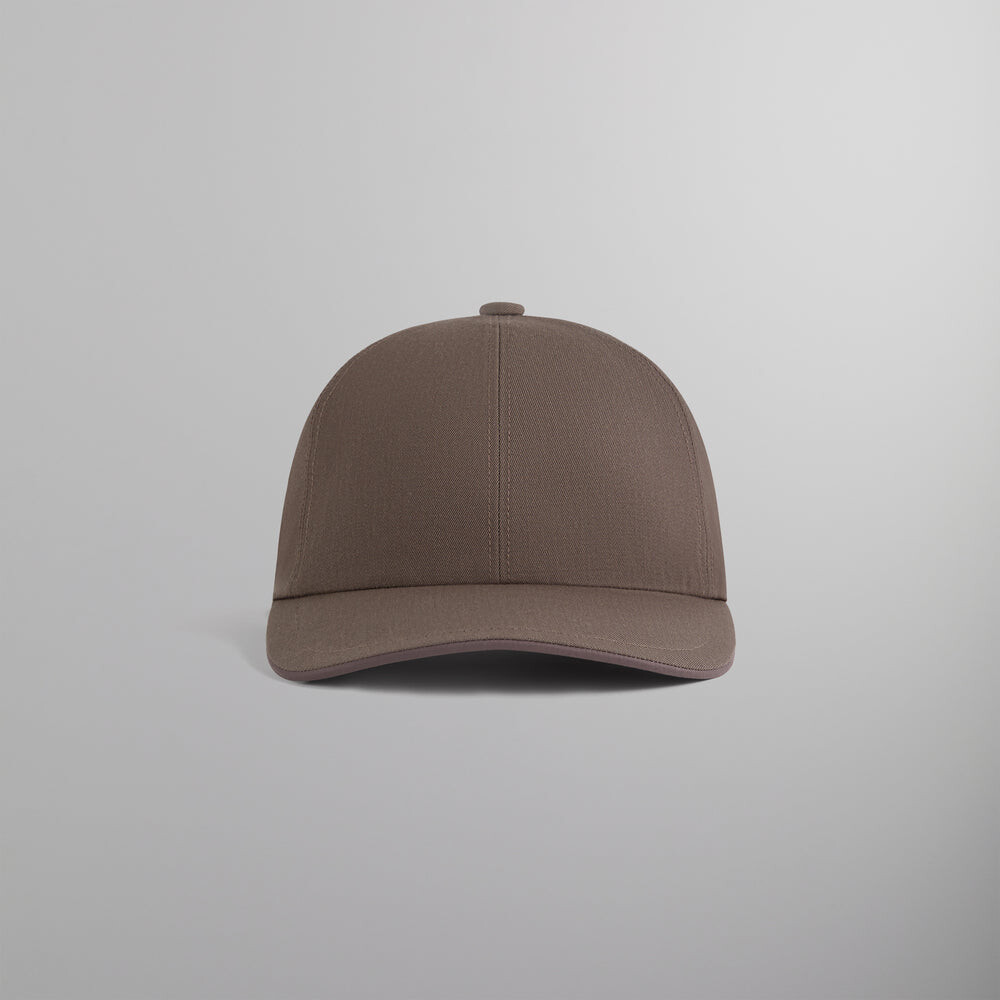 

Бейсболка Kith 101 for Auralee Light Wool Leggero Cap, цвет Silo