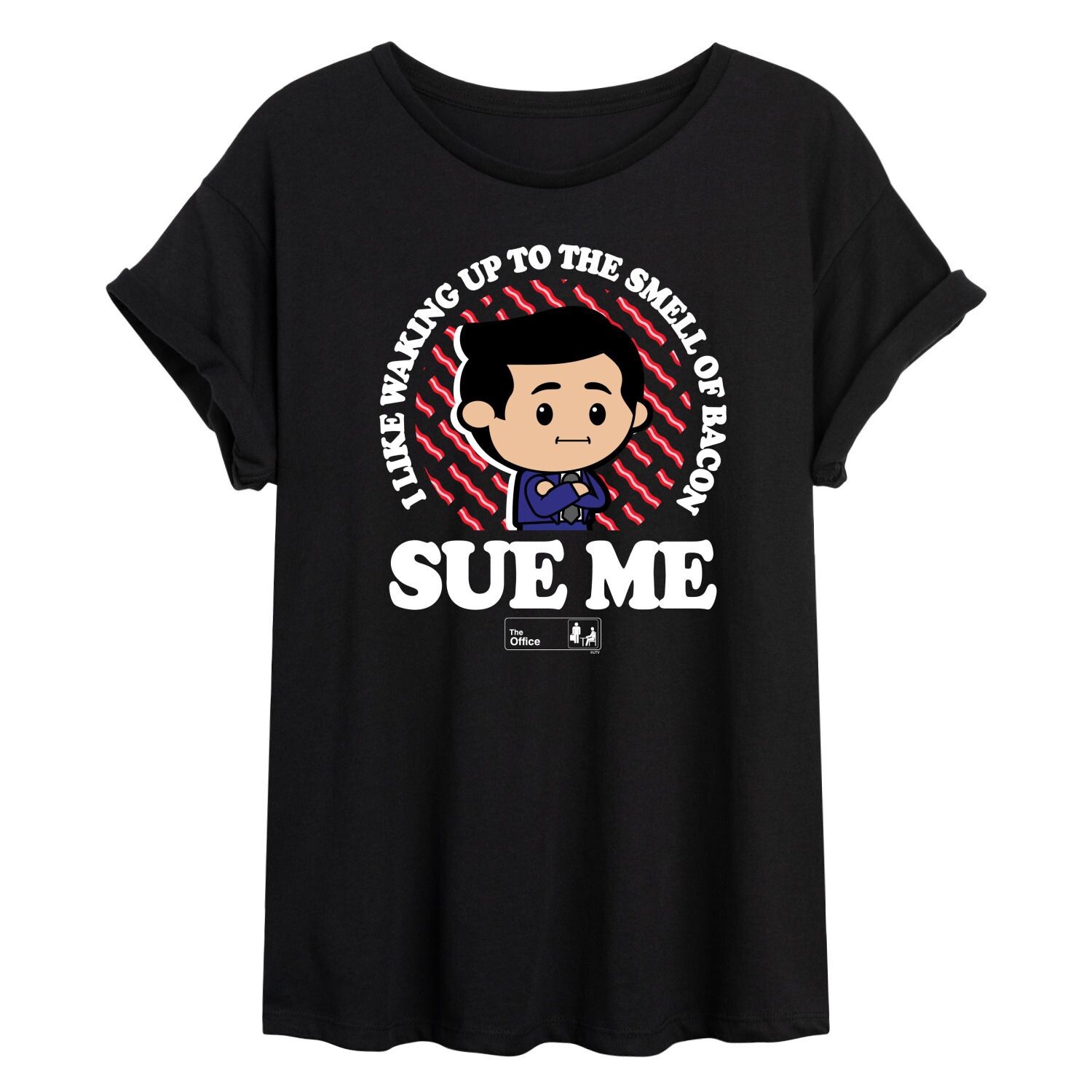 

Струящаяся футболка The Office Sue Me для юниоров Licensed Character