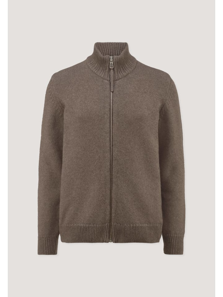 

Hessnatur Вязаная куртка верблюжьего цвета