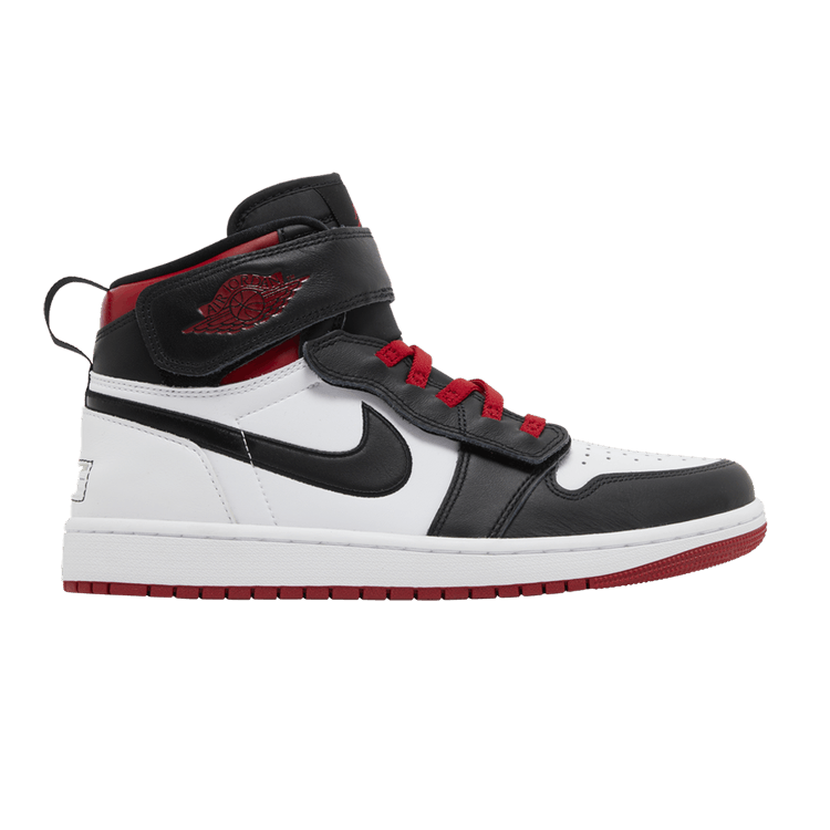 

Кроссовки Air Jordan Air Jordan 1 High FlyEase 'Gym Red Black Toe', белый