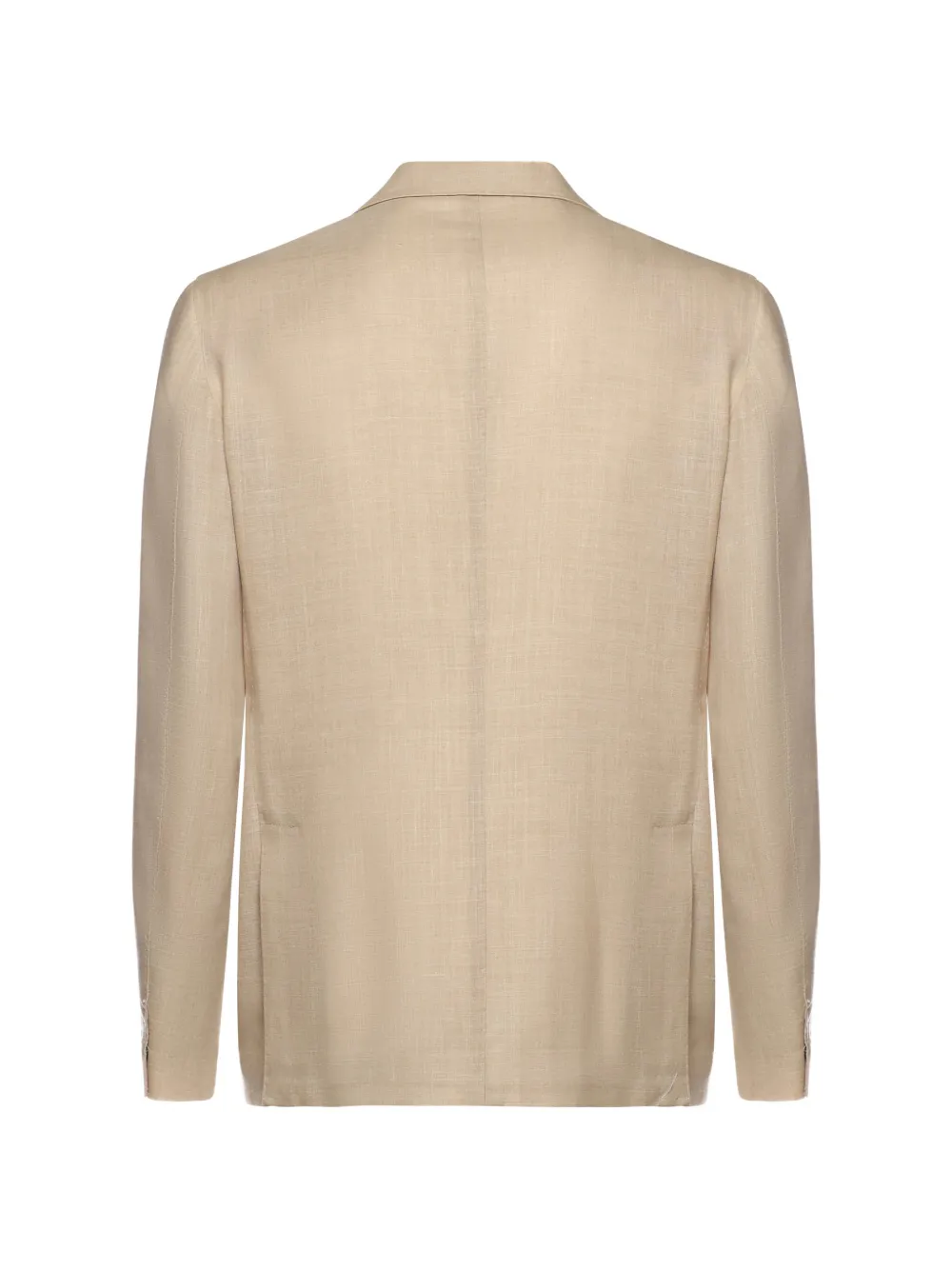 

Однобортный пиджак с V-образным вырезом Eleventy, бежевый