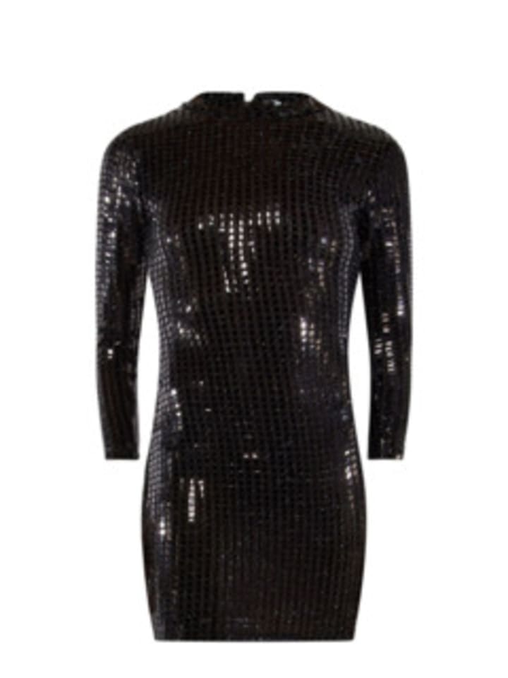 

Длинное платье TOOCHE, черный