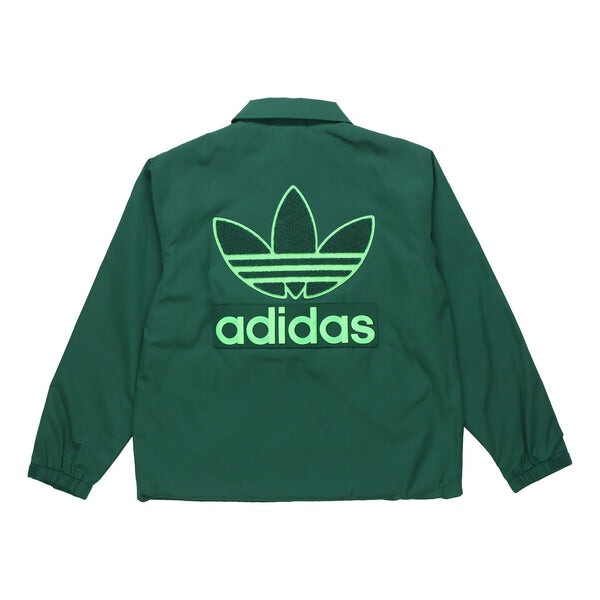 

Куртка adidas originals Big Trfl Logo Men's Jacket Green, зеленый