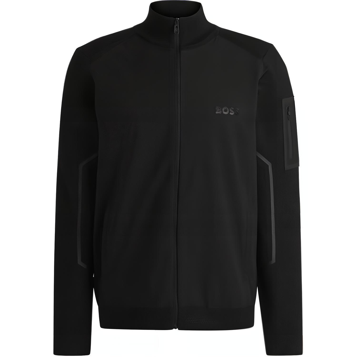 

HUGO BOSS Куртка с принтом логотипа Boss, Black