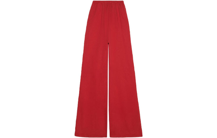 

Повседневные брюки женские красные Balenciaga