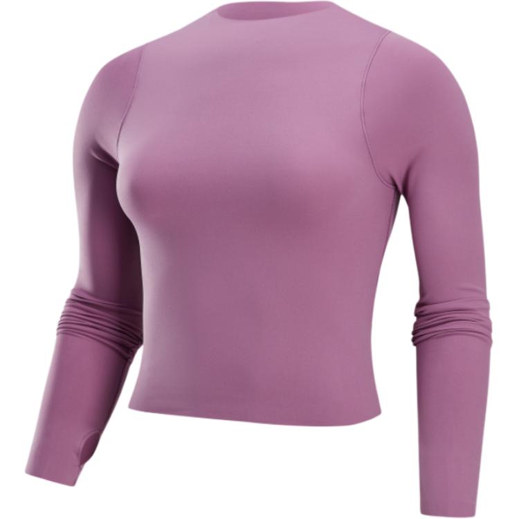 ZenvyDri Fit Футболка Женская Серо-Фиолетовая Красно-Белая Nike — фото 2