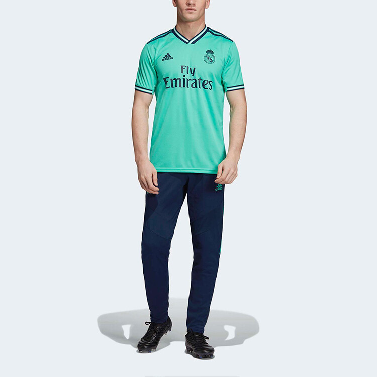 Футболка Real Madrid мужская зеленая Adidas, зеленый — фото 3