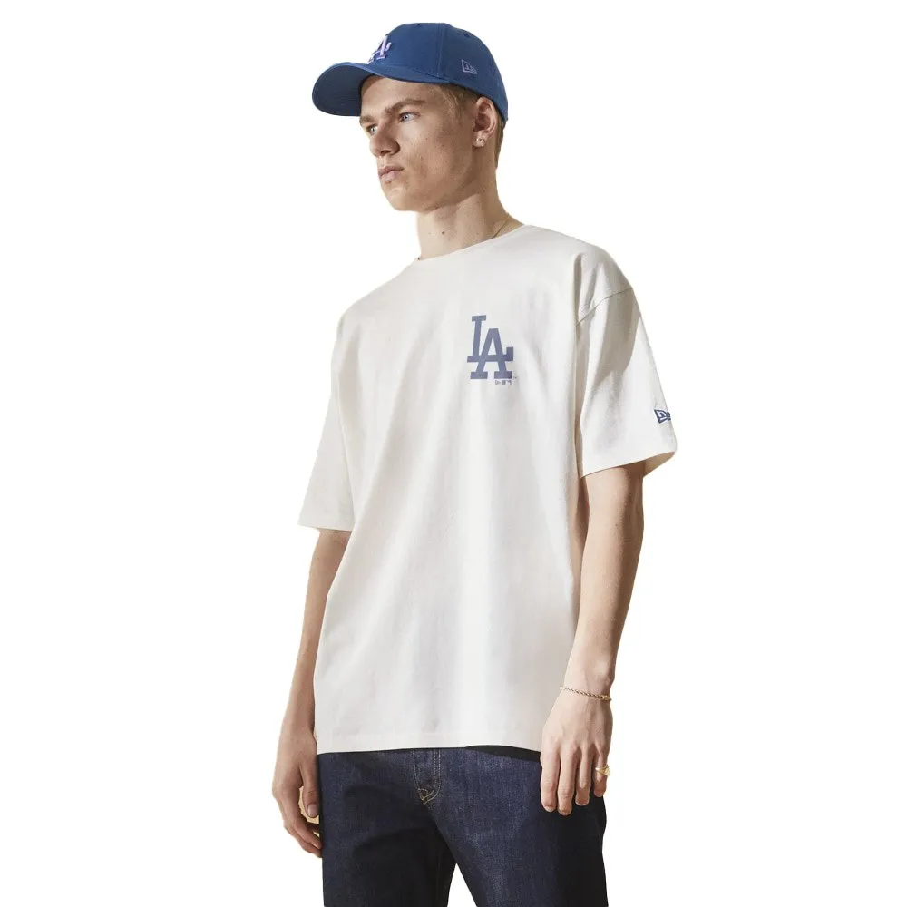 

Футболка с коротким рукавом New Era MLB Big Logo Oversize Los Angeles Dodgers, белый