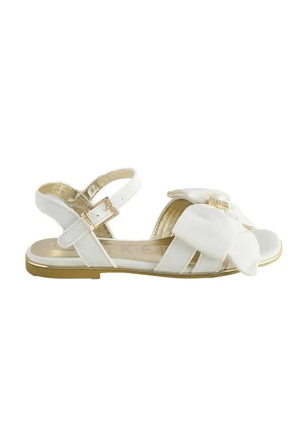 Рыбацкие сандалии стандартного кроя с бантом Baker By Ted Baker, White