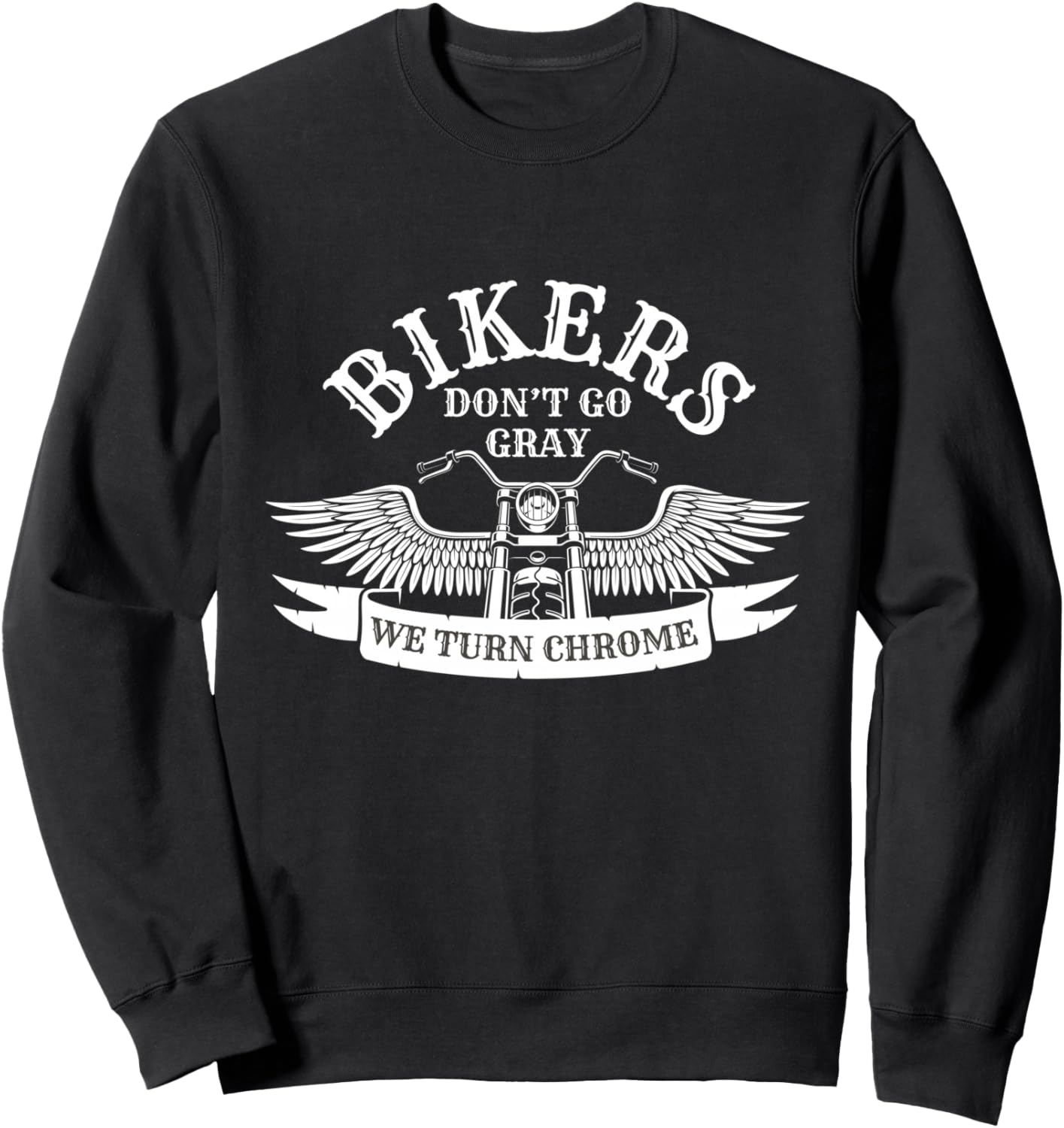 

Толстовка Old Biker Motorcycling Bikers Don't Go Gray We Turn Chrome, черная Old Biker Motorcycling Apparel, Черный, Толстовка Old Biker Motorcycling Bikers Don't Go Gray We Turn Chrome, черная Old Biker Motorcycling Apparel