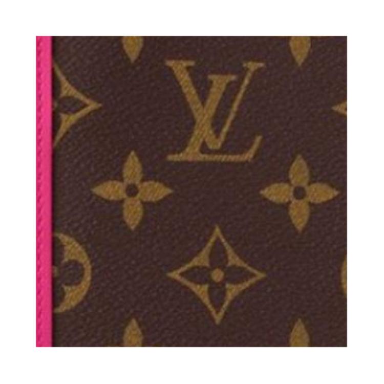 Обложка для паспорта Louis Vuitton Colormania, цвет фуксия — фото 4