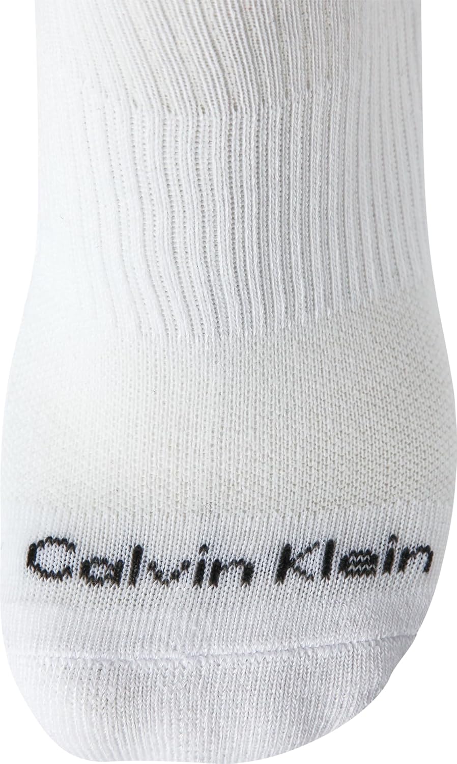 Мужские носки Calvin Klein Quarter Socks - 12 пар мягких спортивных носков до щиколотки с мягкой подкладкой для мужчин, Heather Gray — фото 4