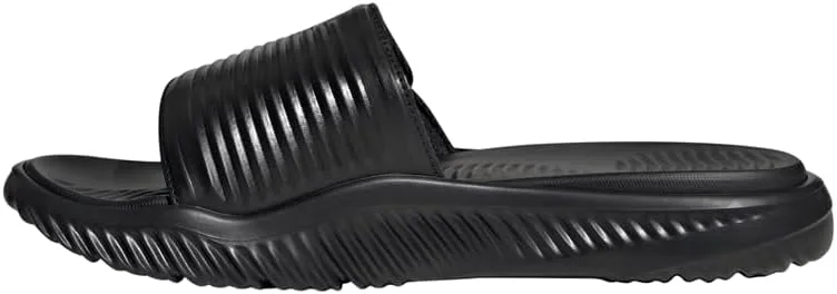 Сандалии Adidas Unisex Adult Alphabounce 2.0 Slide, черный/красный — фото 2