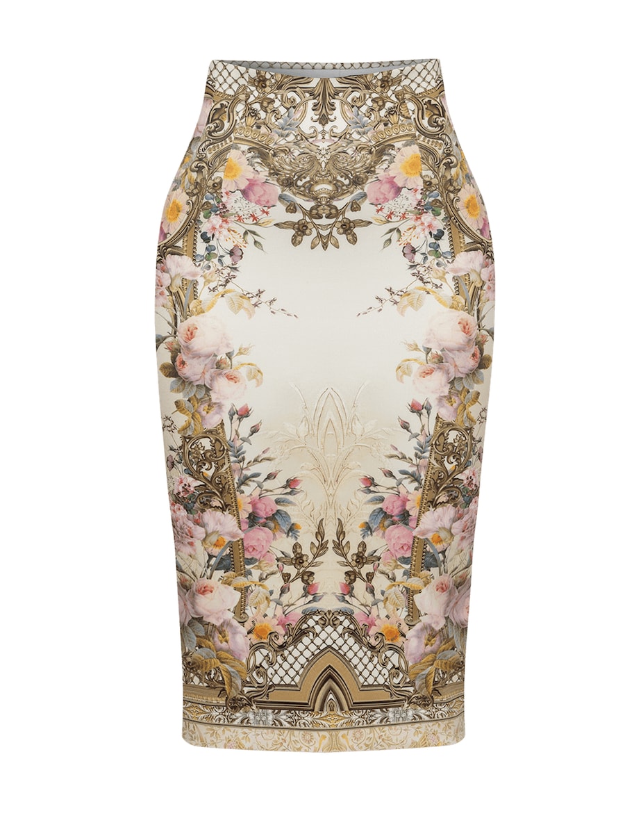 

Юбка JIORO BAROQUE FLOWERS, бежевый