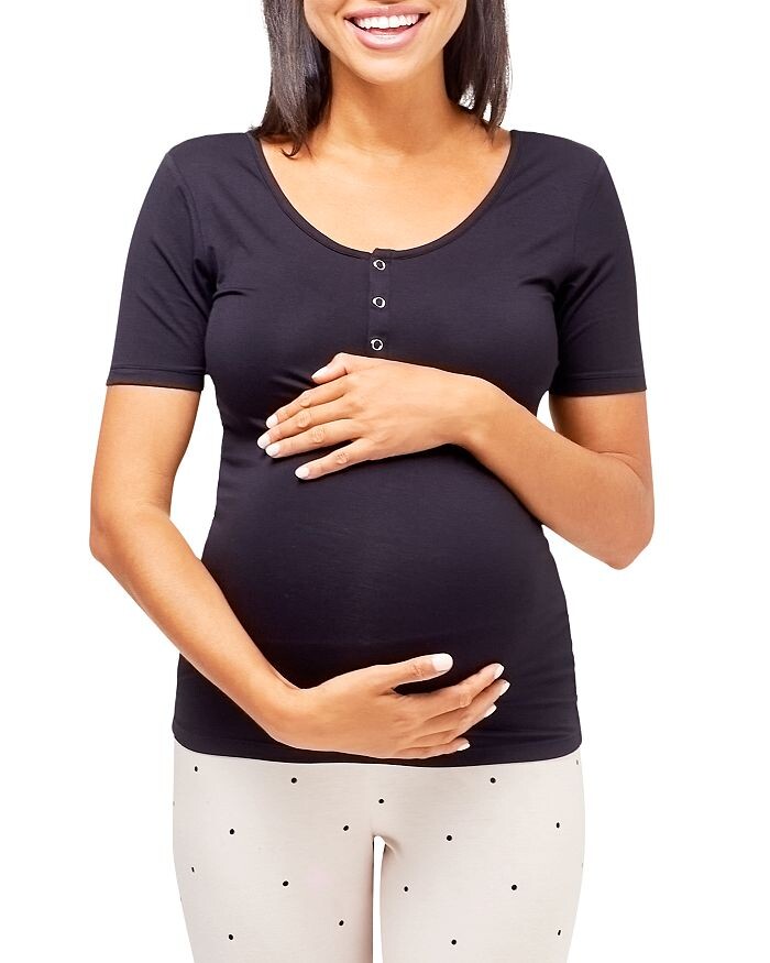 

Пижама для беременных Nom Maternity Rhys, черный