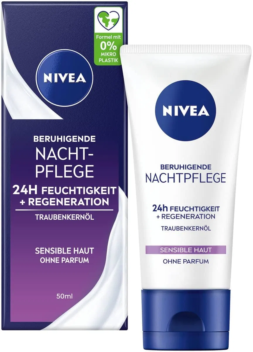 Крем для лица Nivea — Успокаивающий ночной 24h для чувствительной кожи