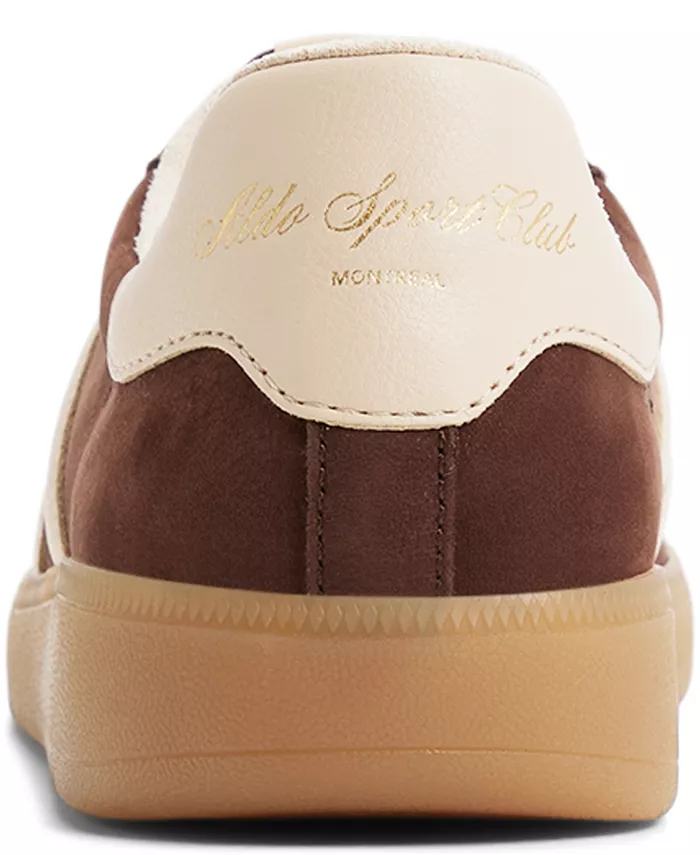 Женские шикарные спортивные кроссовки на шнуровке ALDO, коричневый — фото 3