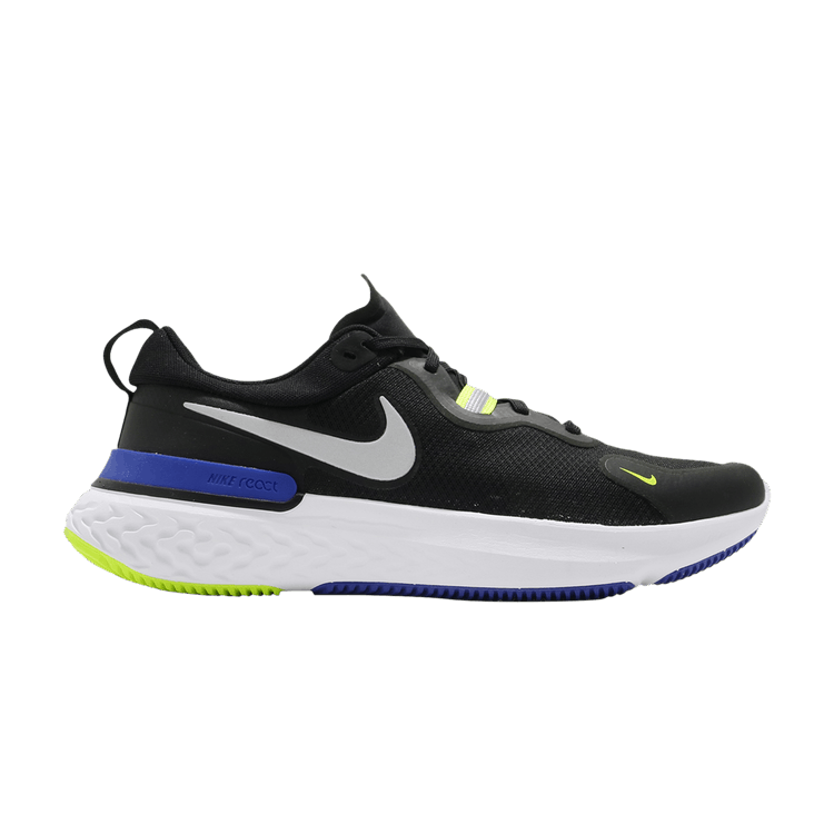 

Кроссовки React Miler 'Black Cyber Blue', черный