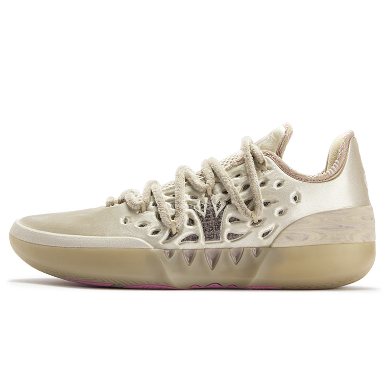 

Joker2 Nikola Jokic 2 Champagne с амортизацией, противоскользящие, износостойкие, с полным покрытием, антискручивание, низкие 361°, oat milk