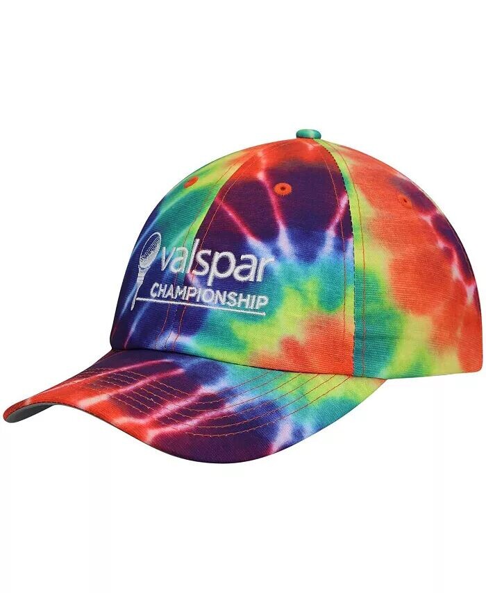 

Мужская желтая регулируемая шляпа Valspar Championship Hullabaloo Tie-Dye Imperial, желтый