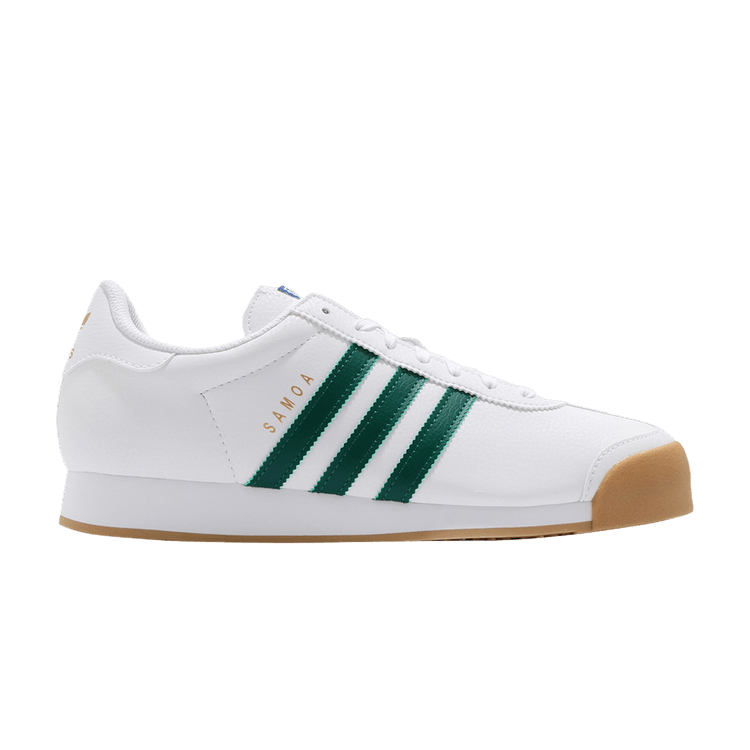 

Кроссовки adidas Samoa 'White Collegiate Green', белый